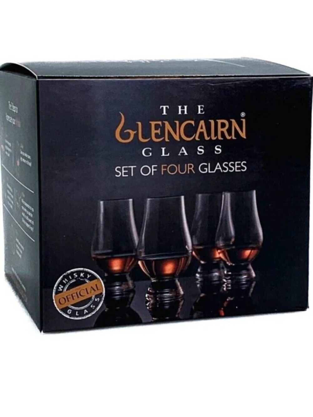 4x Glencairn Whisky Glasses in Box,Tasting Glass6oz Crystal, (New Open Box) 🔥